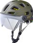 Casco urbano Cairn Quartz Visor Led Usb Mips Khaki