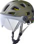 Casco Urbano Cairn Quartz Visor Led Usb Mips Caqui