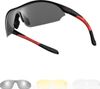 ROCKBROS Lunettes Vélo Polarisées UV400 Noir