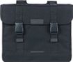 Basil Kavan Eco Classic Double Bicycle Bag - Toile biologique durable - Black - 68L