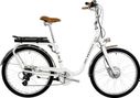 Producto Reacondicionado - Bicicleta Eléctrica de Ciudad Peugeot eLC01 e-Legend Shimano Tourney/Altus 8V 400 Wh 26'' Blanca 2022