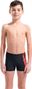 Arena Paint Black/Coral Boys' Swimsuit
