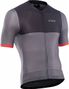 Maglia manica corta Northwave Storm Air grigia/rossa