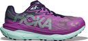 Chaussures de Trail Running Hoka Femme Tecton X 2 Violet Bleu