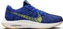 Chaussures de Running Nike Pegasus Turbo Flyknit Next Nature Bleu Jaune