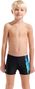 Maillot de Bain Arena Paint Noir/Bleu Garçon