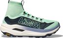 Hoka Tecton X 3 Green/Blue Women's Trail Shoes