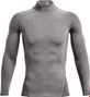 Maglia a compressione manica lunga Under Armour ColdGear Armor Grigia
