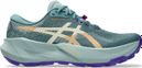 Chaussures Trail Asics Trabuco 14 Bleu/Violet Femme