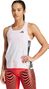 Women's adidas Adizero White tank top