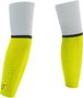 Manchettes Compressport ArmForce Ultralight Blanc / Jaune 