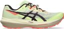 Asics FujiSpeed 4 Trail Running Shoes, Yellow/Red, Unisex