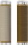 Paire de Poignées Brooks Cambium Rubber 130/130mm Naturel