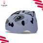 Casque de vélo enfants Filles - animal blanc - Petit 48/54cm