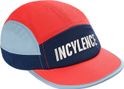 Casquette running Incylence Rouge/Bleu
