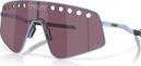 Lunettes Oakley Sutro TI Sweep Polished Stonewash / Prizm Road Black / Ref : OO6025-0438