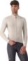 Maglia a maniche lunghe Castelli Espresso Thermal Beige Uomo
