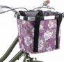 Panier de vélo avant 16 litres femmes floral amovible