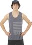 Débardeur Salomon Sense Aero Graphic Gris/Blanc Homme
