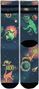 Space Dino - Chaussettes Graphiques Techniques Coolmax - Cyclisme  Running et Sport