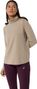 Asics Nagino Run Winter-Thermoshirt für Damen, beige