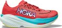 Hoka Mach X 2 Hardloopschoenen Rood/Blauw Heren