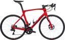 Produit Reconditionné - Vélo de Route Pinarello Prince FX T900 Shimano Ultégra DI2 12V Rouge Brillant 2022