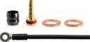 Elvedes Banjo Hose Replacement Kit for Tektro 5.0 mm 2000 mm