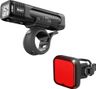 Set voor- en achterverlichting Knog Blinder Pro 1000 / Blinder Square Zwart
