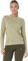 Women's Asics Road Seamless Long Sleeve Jersey in Khaki