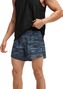 Short Slipé Hoka Glide 5in Bleu Homme