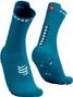 Chaussettes Compressport Pro Racing Socks v4.0 Run High Bleu/Gris