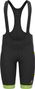 Odlo Zeroweight Bib Short Zwart/Geel