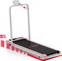 Tapis de Course - Pliable - avec Barre - Inclinaison 6km/h - Pink
