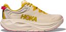 Hoka Gaviota 6 Beige/Yellow Women's Running Shoes