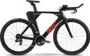 Vélo de Triathlon BMC Timemachine One Sram Force eTap AXS 12V 700 mm Gris Carbon Rouge
