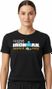 Ironman France Nice Kurzarm T-Shirt Schwarz Damen