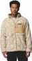 Columbia Sherpa Reversible Winter Pass Beige Fleecejacke Mann