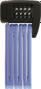 ABUS Cadenas Pliant Bordo Combo Lite Mini 6055C/60 Bleu Symboles
