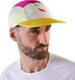 Cappellino Kiprun 5 Panel giallo/rosa