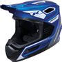 Casco integrale Kenny Prolight Graphic Candy Blue