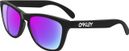 Oakley Frogskins Sunglasses - Matte Black / Purple 24-298