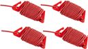 Cavi per tende Vaude Guyline Set Campo &amp; Family (4 pezzi) Arancione