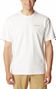 Columbia Burnt Lake Kurzarm T-Shirt Weiß