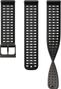 Bracelet de Montre Suunto Athletic 9 Silicone 22mm S+M Noir