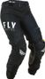 Pantalones Fly Racing Lite Mujer Negro Blanco