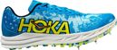 Chaussures Athlétisme Hoka Unisexe Crescendo XC Bleu Jaune