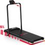 Tapis de course Fitness Z3 avec poignées compact sous bureau Noir