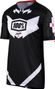 Maglia a maniche corte Jeronimo 100% Airmatic Nero Bianco