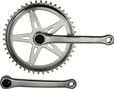 PEDALIER CITY P2R MANIVELLES ACIER 170mm PLATEAU 46D. CHAINE 2.38 (3-32 )